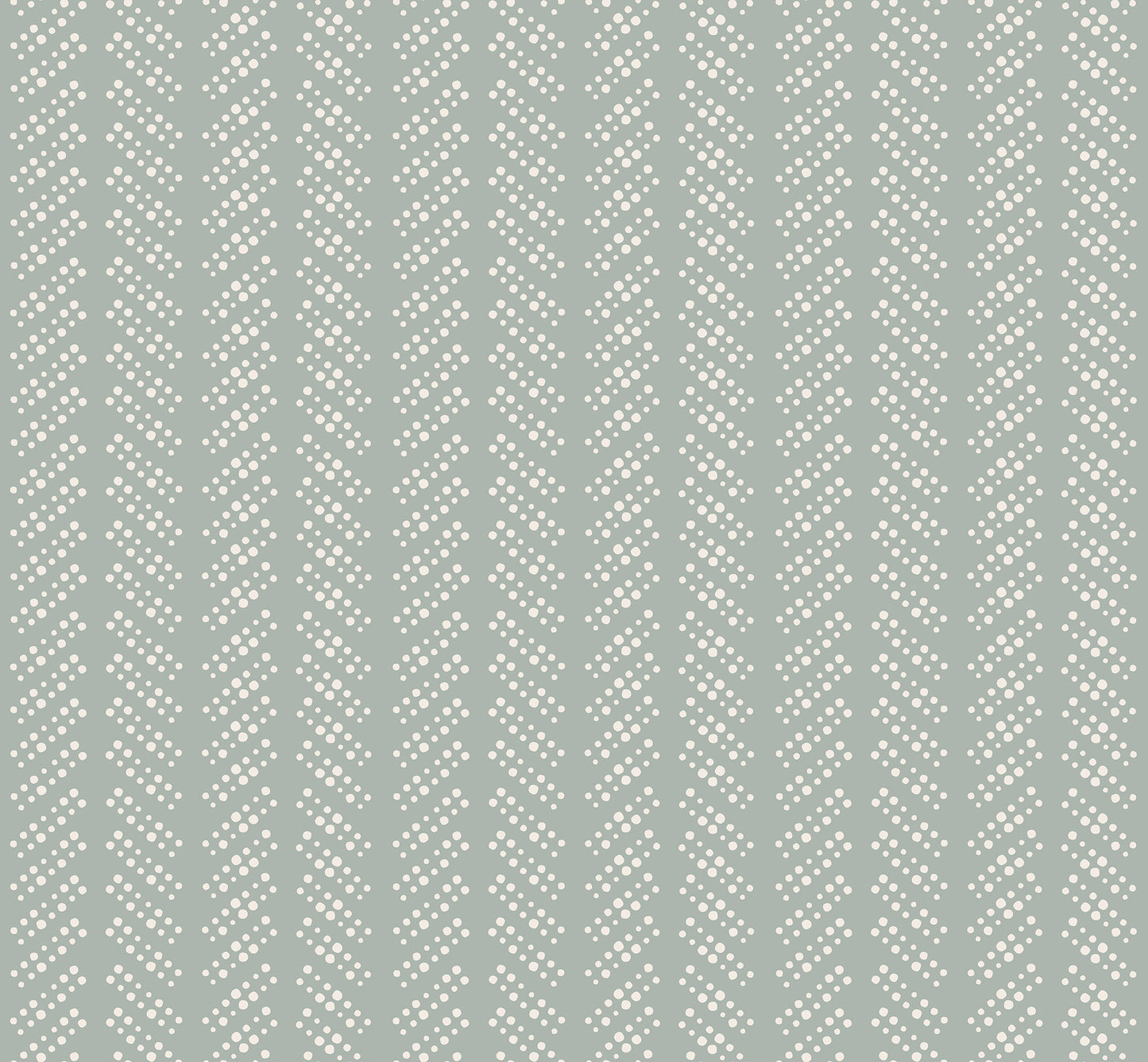 Bubble Dot Herringbone Wallpaper