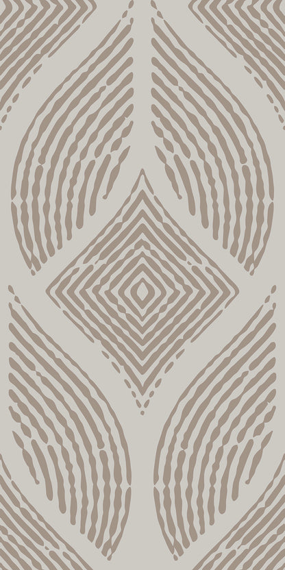 Nomad Diamond Peel and Stick Wallpaper
