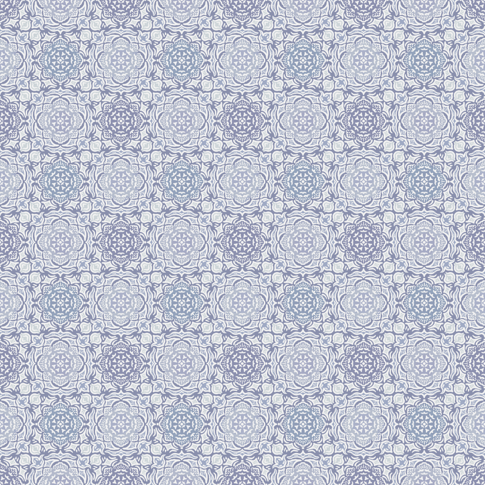 Patterned background with blue and white geometric shapes