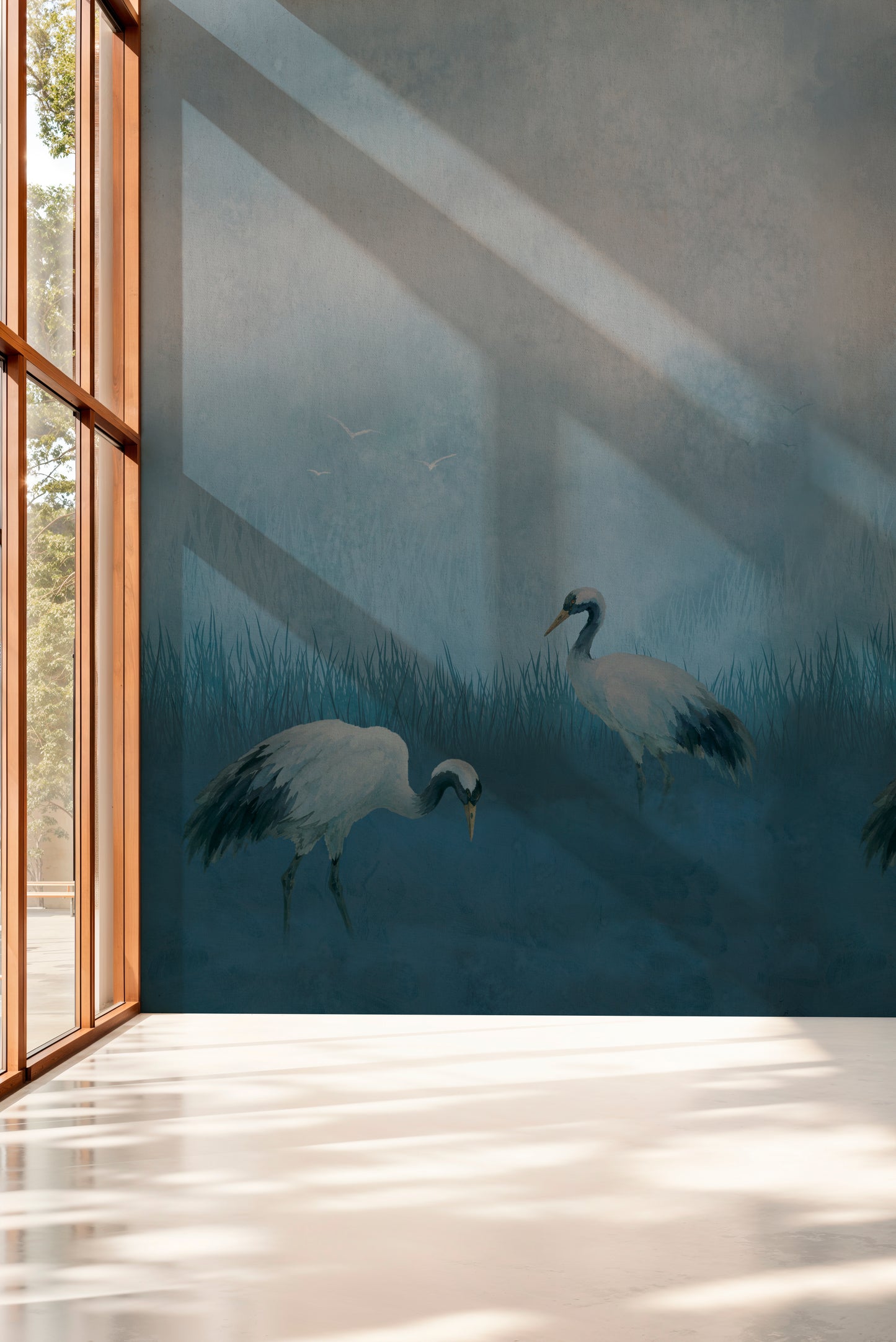 Serene Mist Mural Wallpaper | Large Statement Wall Mural