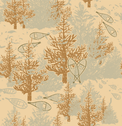 Snow Shoes Wallpaper