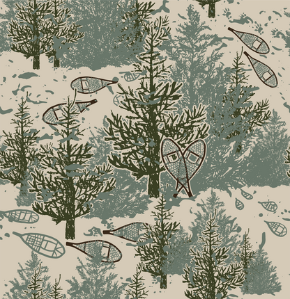 Snow Shoes Wallpaper