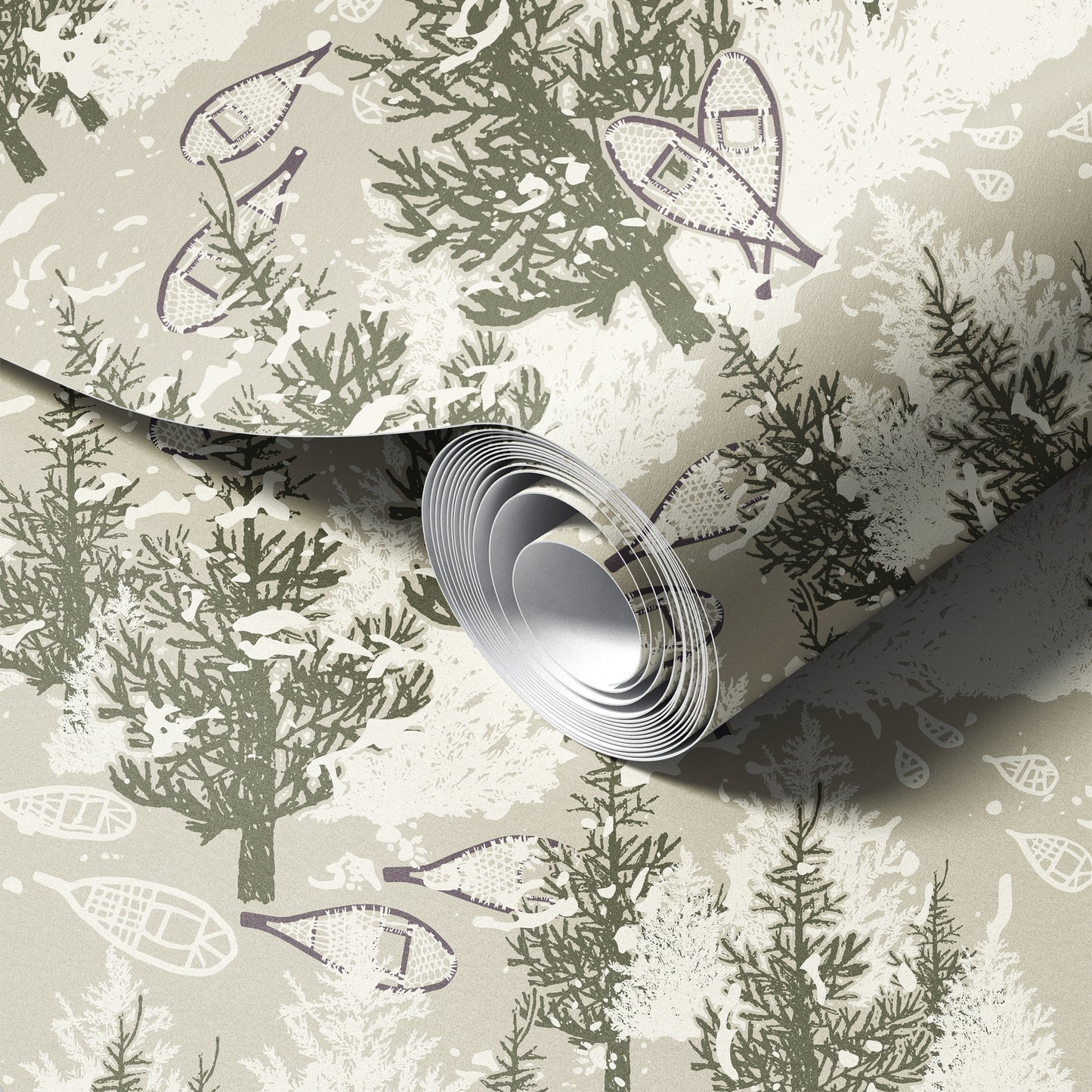Snow Shoes Wallpaper