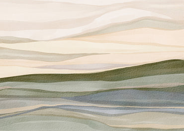 Soothing Earthly Shades Peel and Stick Wall Mural - Desert, Neutral, Mural