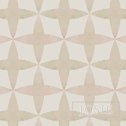 The Moroccan Home peel and stick wallpaper pattern swatch