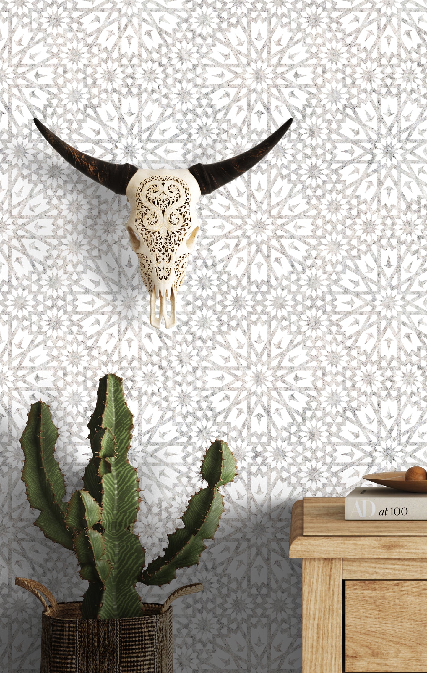 Tangier Moroccan Wallpaper