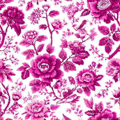 Toile Spring Garden Peel and Stick Wallpaper