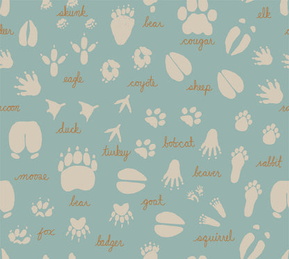 Animal Tracks Wallpaper