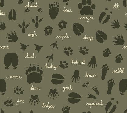 Animal Tracks Wallpaper