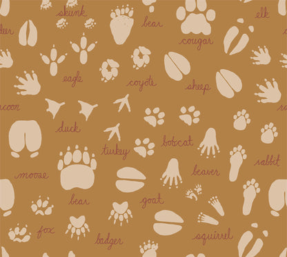 Animal Tracks Wallpaper