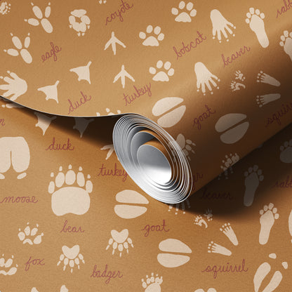 Animal Tracks Wallpaper