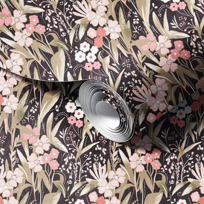 Vintage Floral Dream Peel and Stick Wallpaper