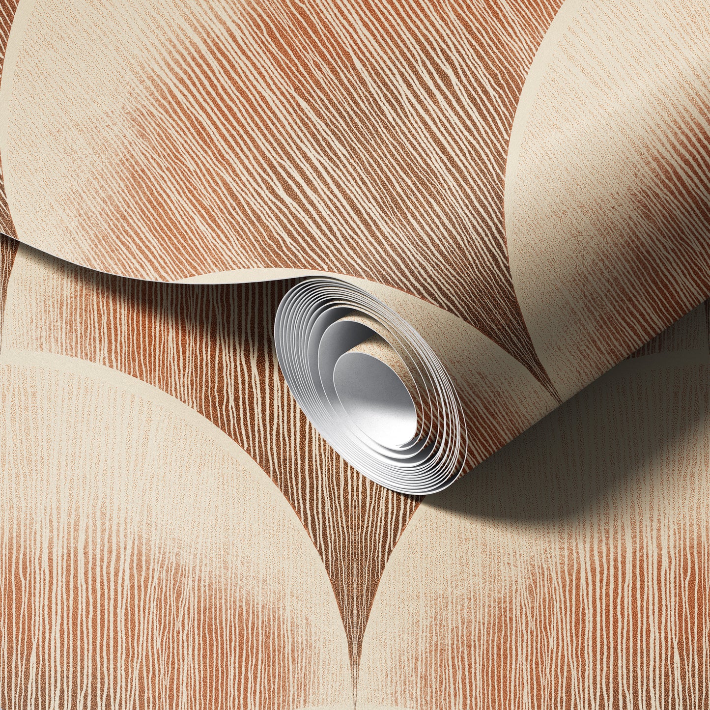 Textured Art Deco Wallpaper