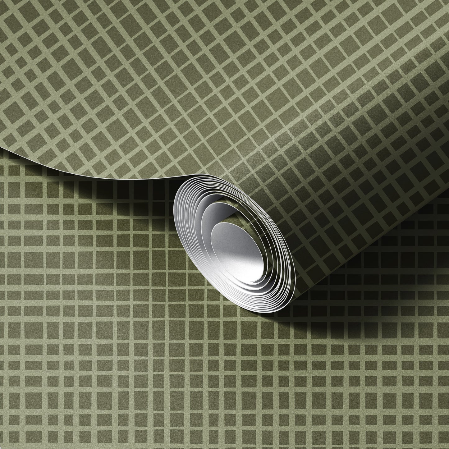 Warm Minimalism Checks Wallpaper