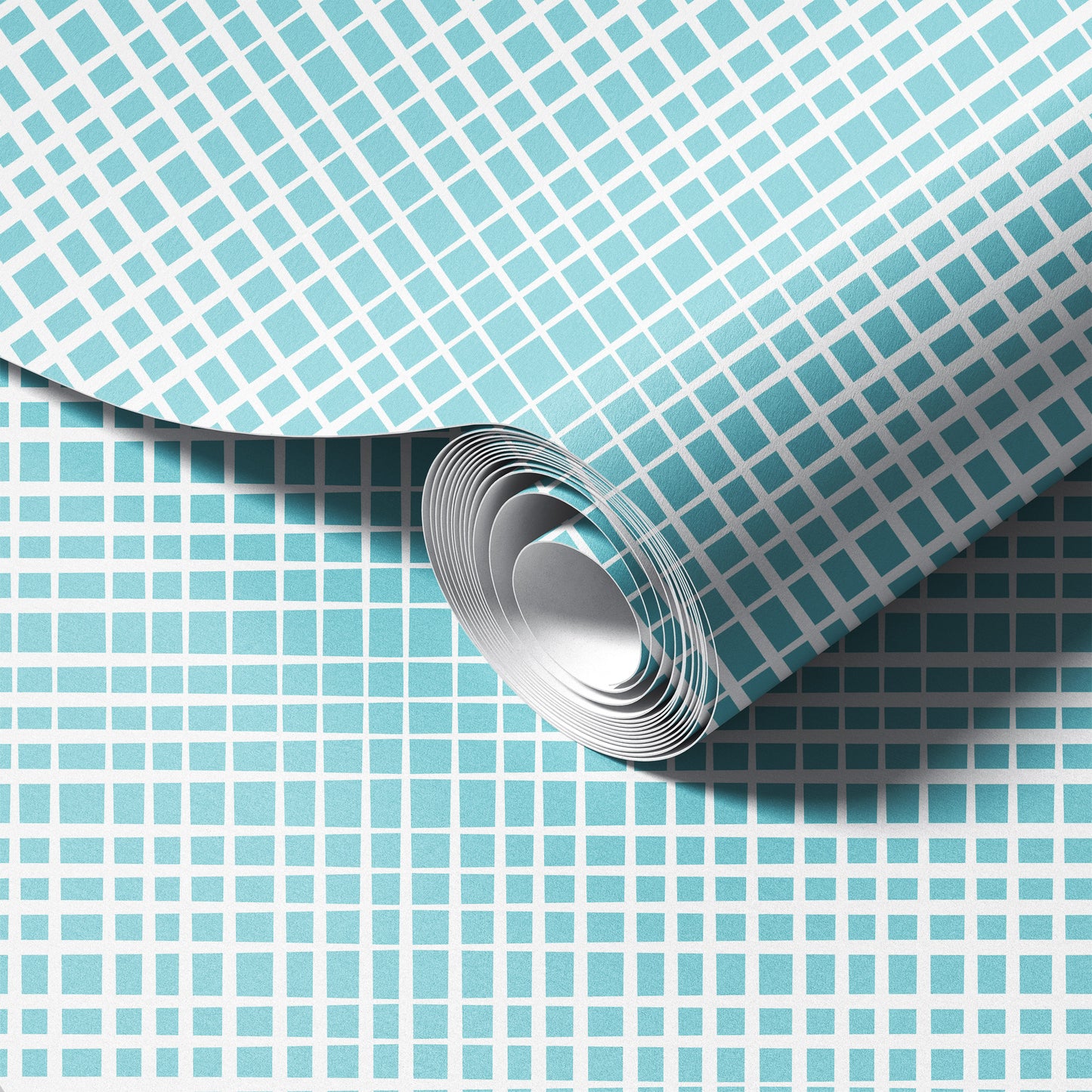 Warm Minimalism Checks Wallpaper