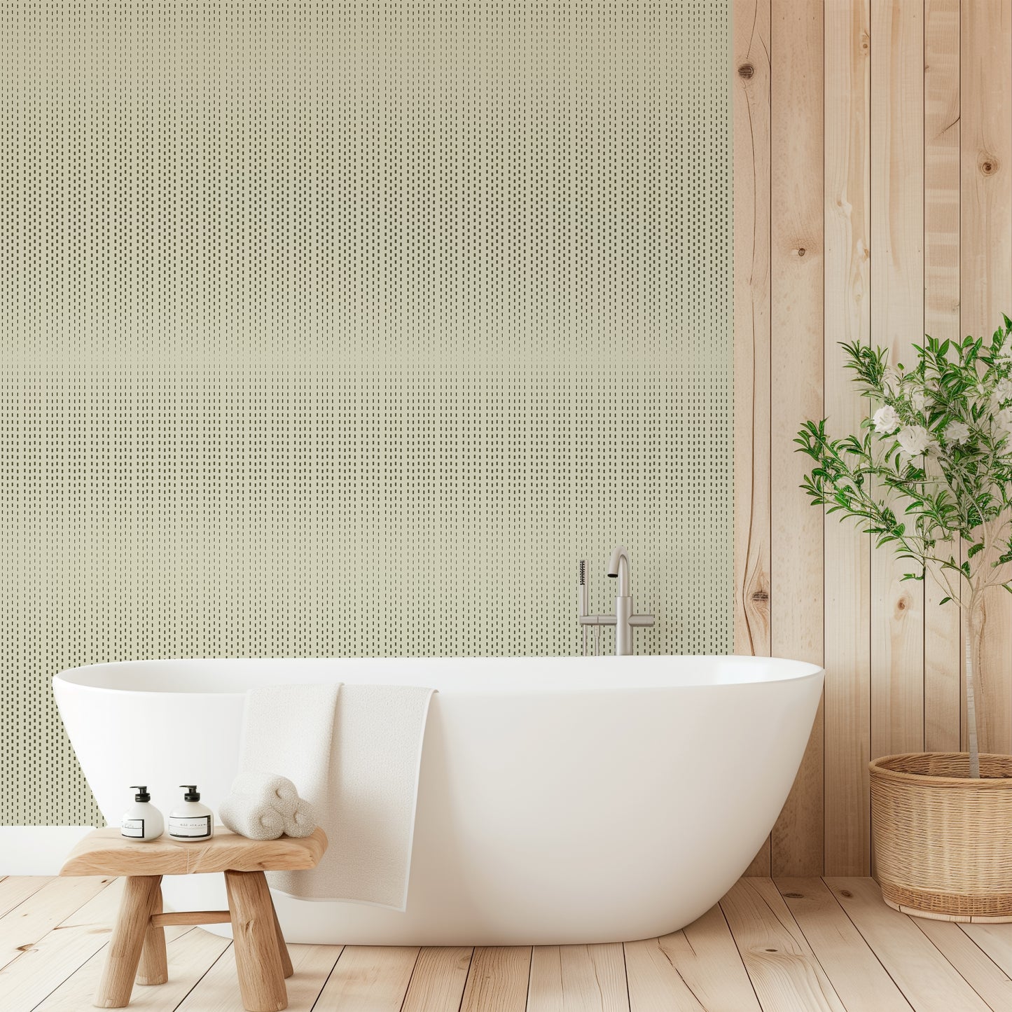 Warm Minimalism Lines Wallpaper