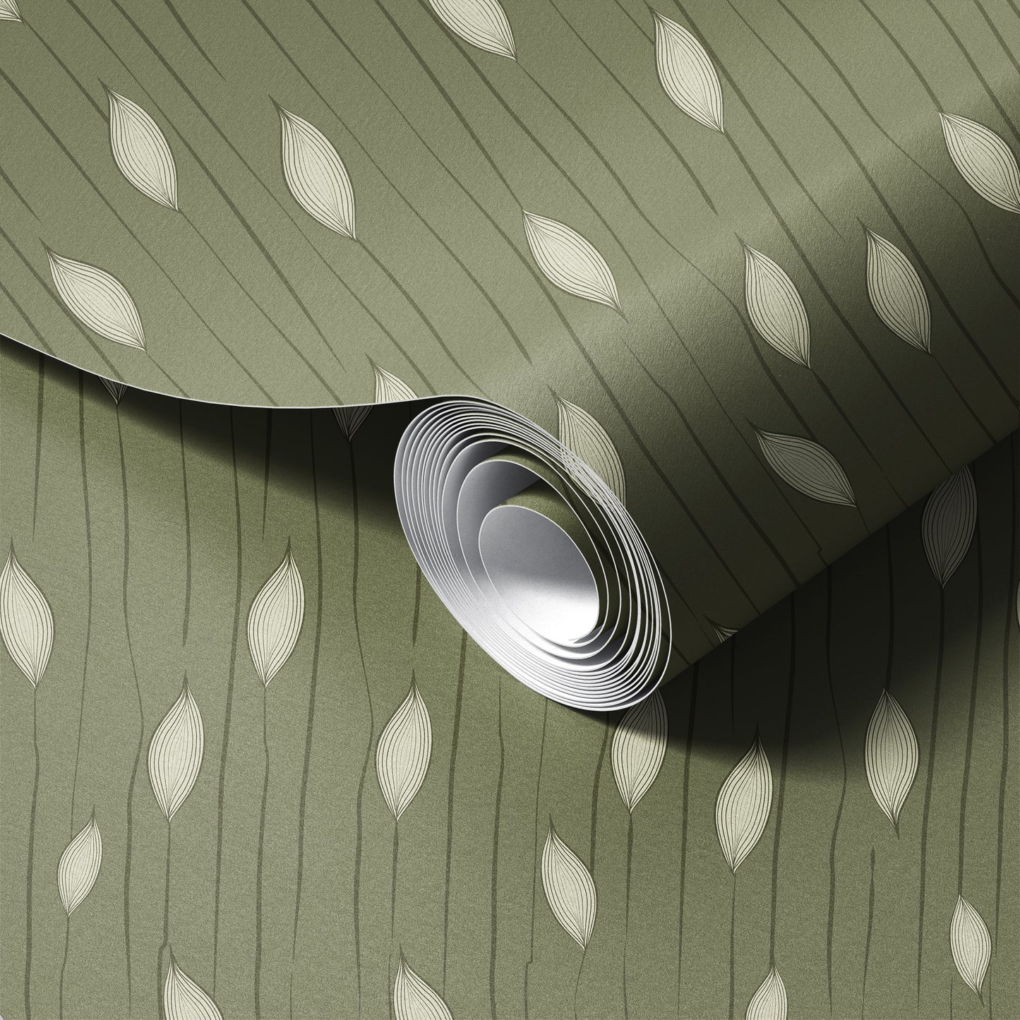 Warm Minimalism Petals Wallpaper