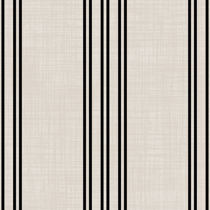 Modern Textured Vertical Stripes Triple