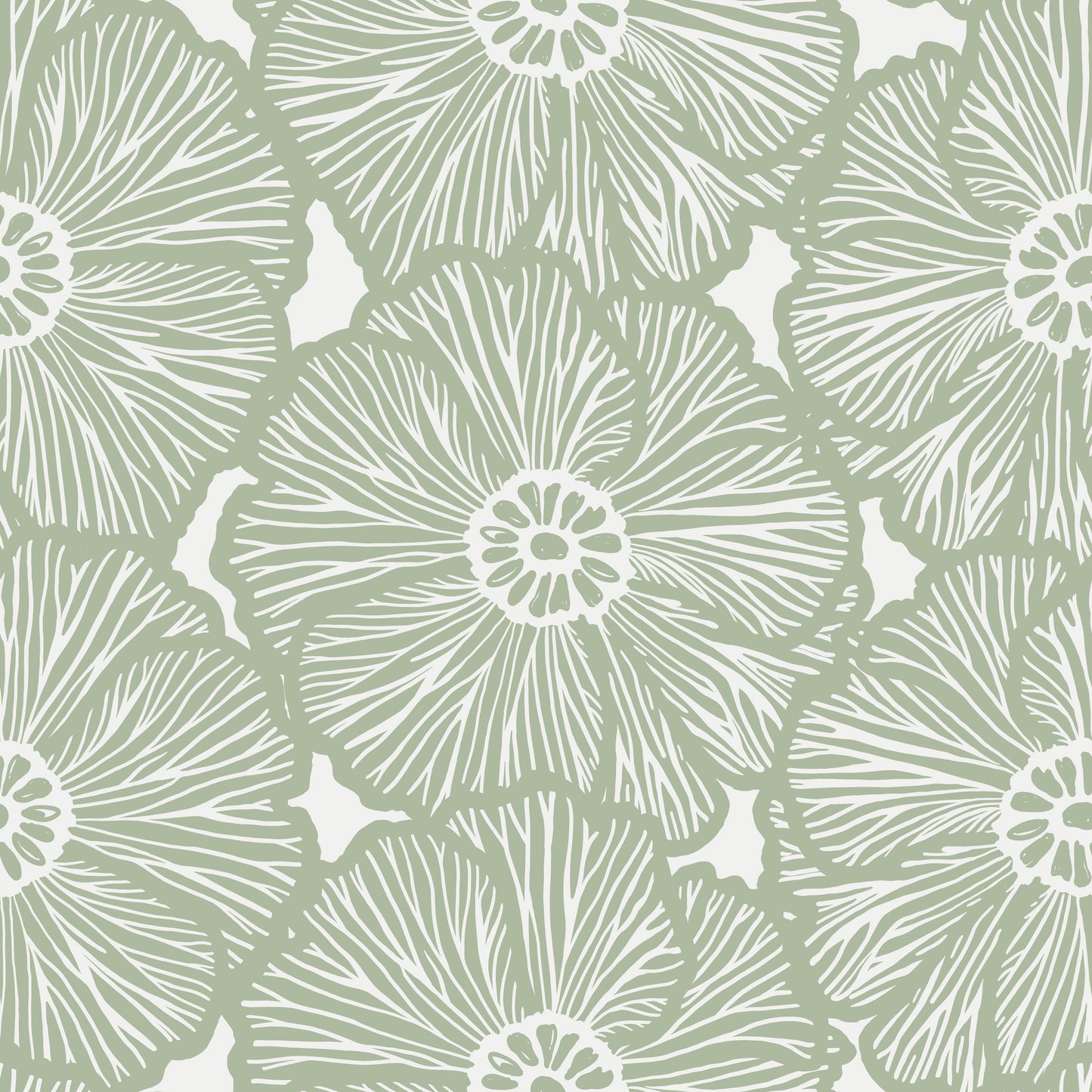 Zebra Flower Wallpaper