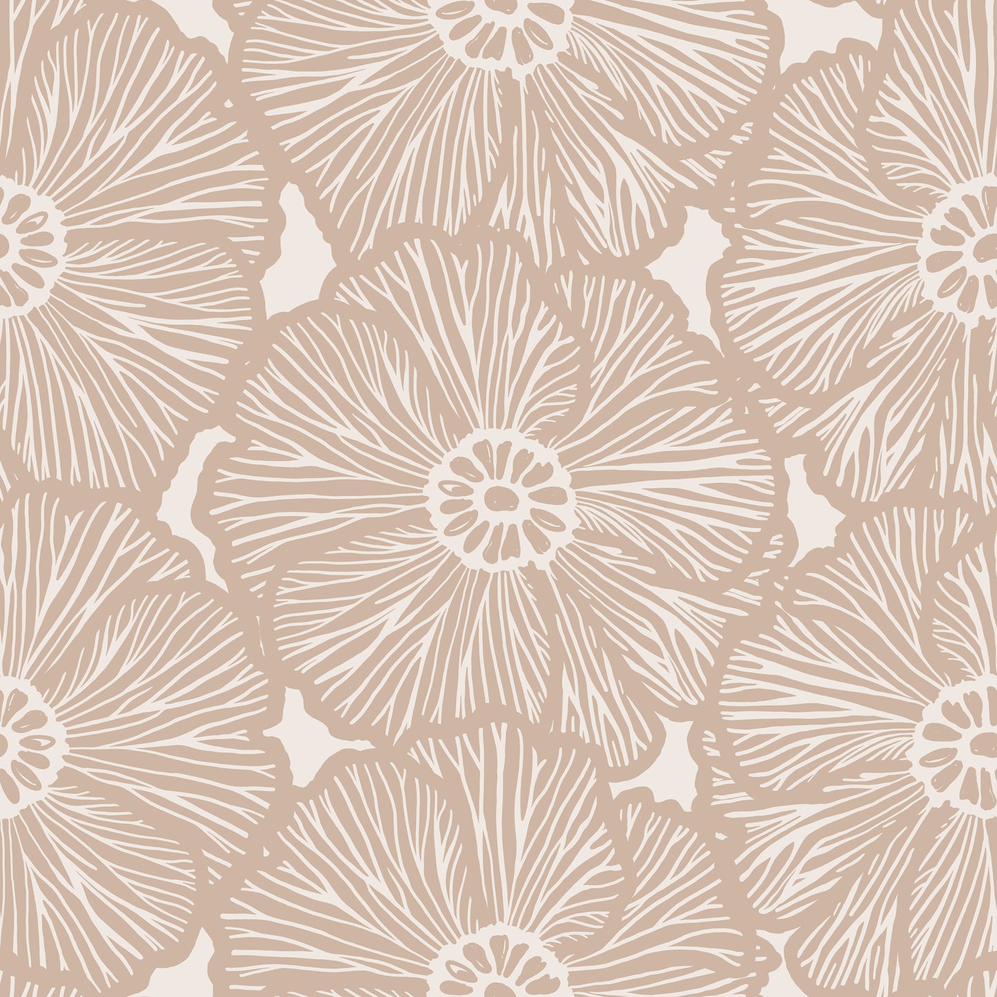 Zebra Flower Wallpaper
