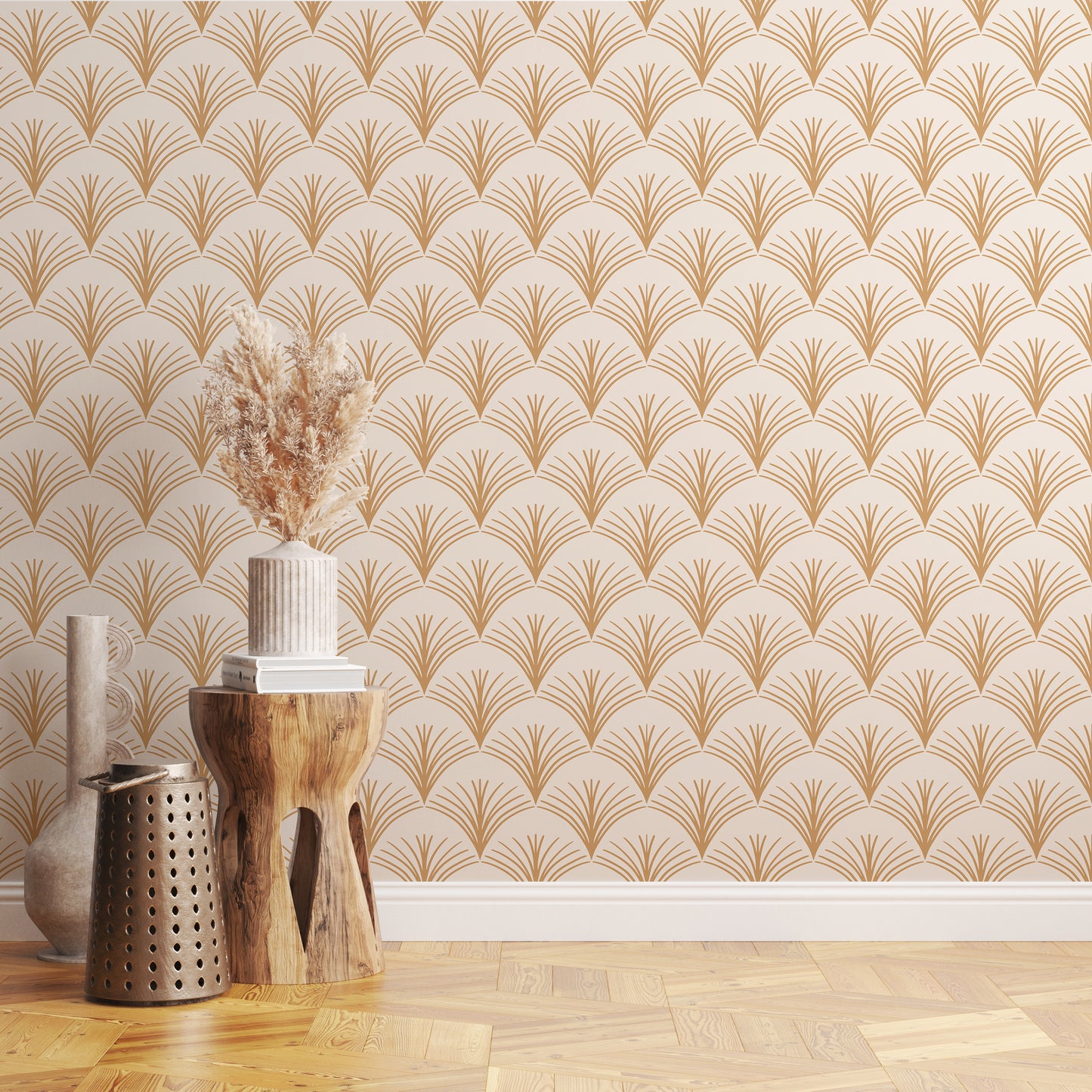 Art Deco Tassels Wallpaper