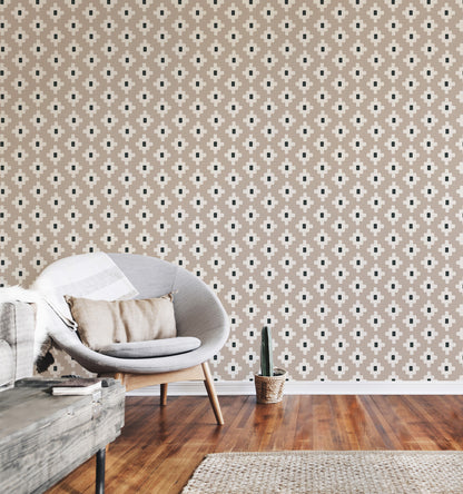 Modern Southwestern Cross Large Wallpaper