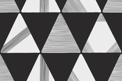 Textured Modern Triangles Wallpaper.