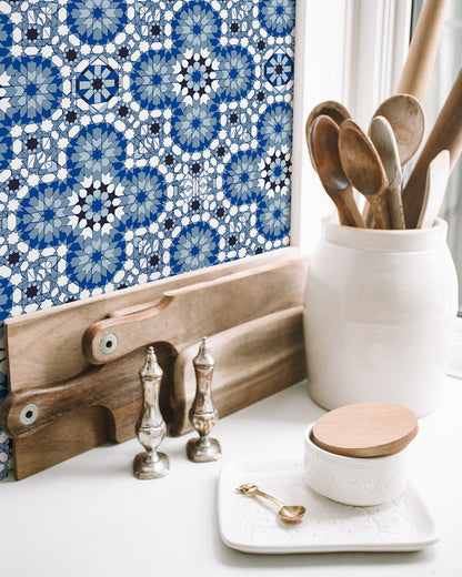 Moroccan Backsplash Wallpaper.