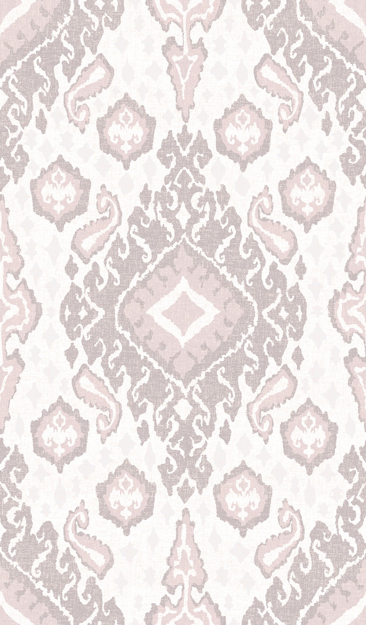 Antique Distressed Ikat Wallpaper