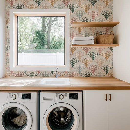 Boho Color Tassels Wallpaper