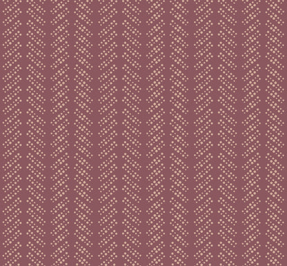 Bubble Dot Herringbone Wallpaper