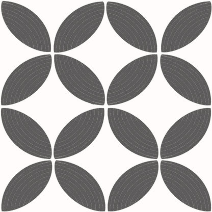 Midcentury Circle Blocks Wallpaper.