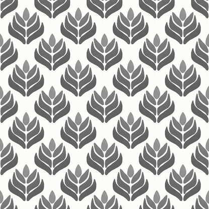 Geometric Lotus Wallpaper.