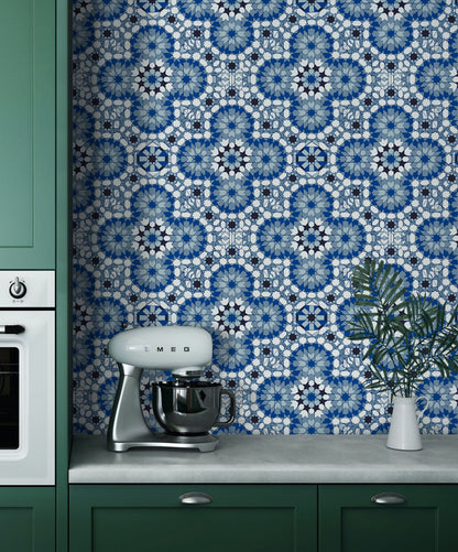Moroccan Backsplash Wallpaper.