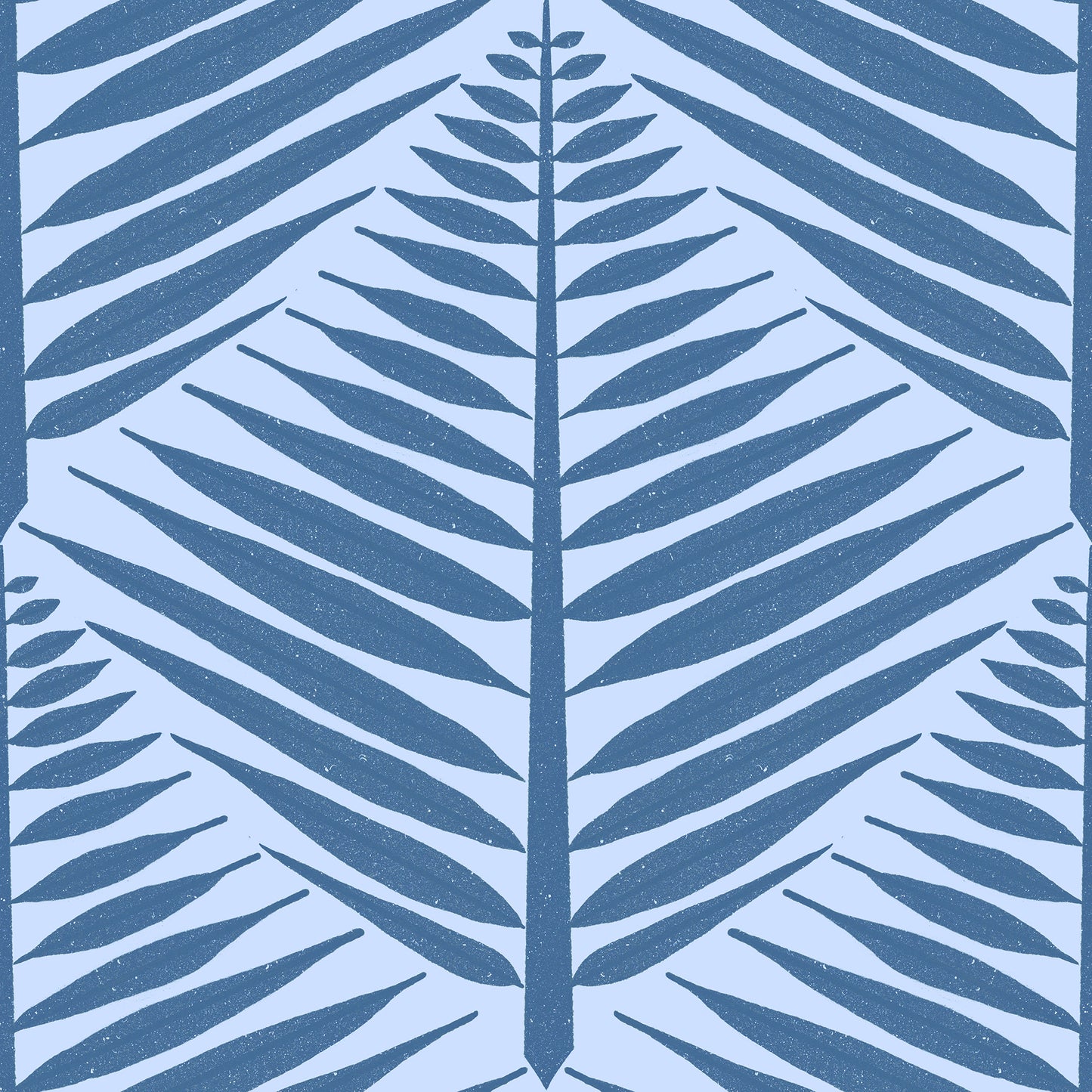 Geometric Fern Blocks Large Wallpaper