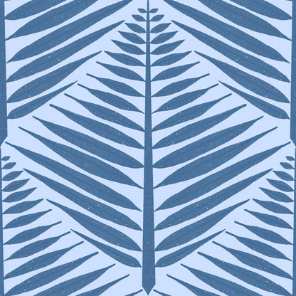 Geometric Fern Blocks Large Wallpaper