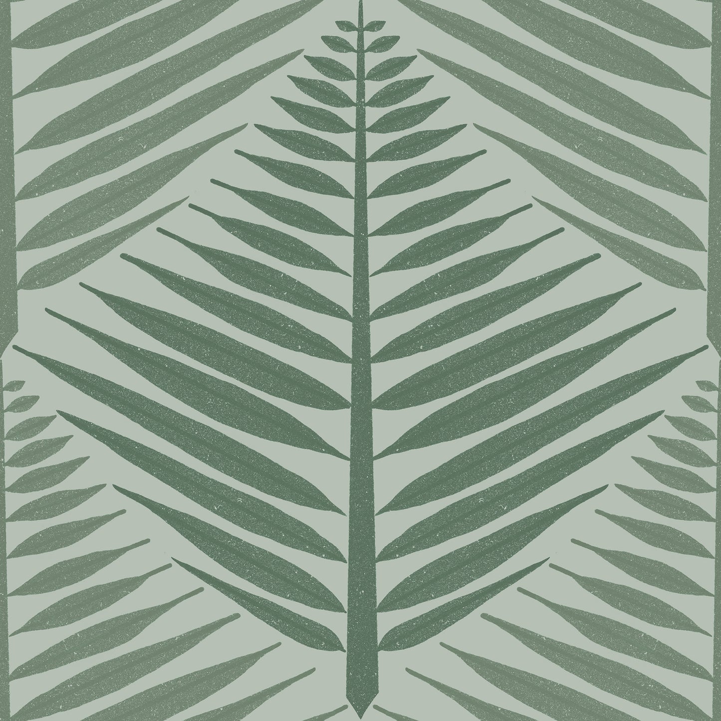 Geometric Fern Blocks Large Wallpaper