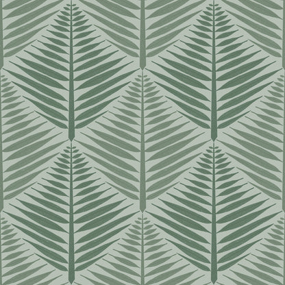 Geometric Fern Blocks Small Wallpaper