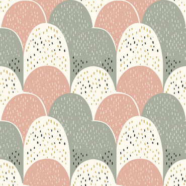 Geometric Boho Hills Wallpaper
