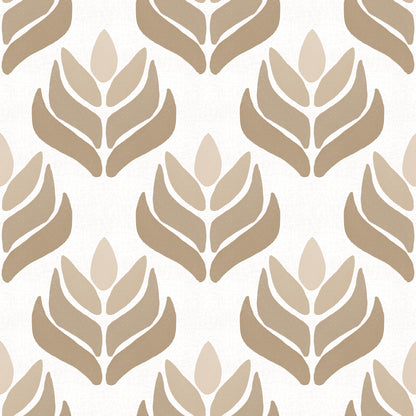 Geometric Lotus Wallpaper.
