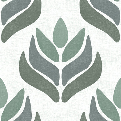 Geometric Lotus Wallpaper.