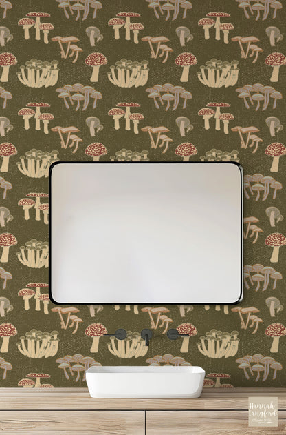 Mushroom Wallpaper