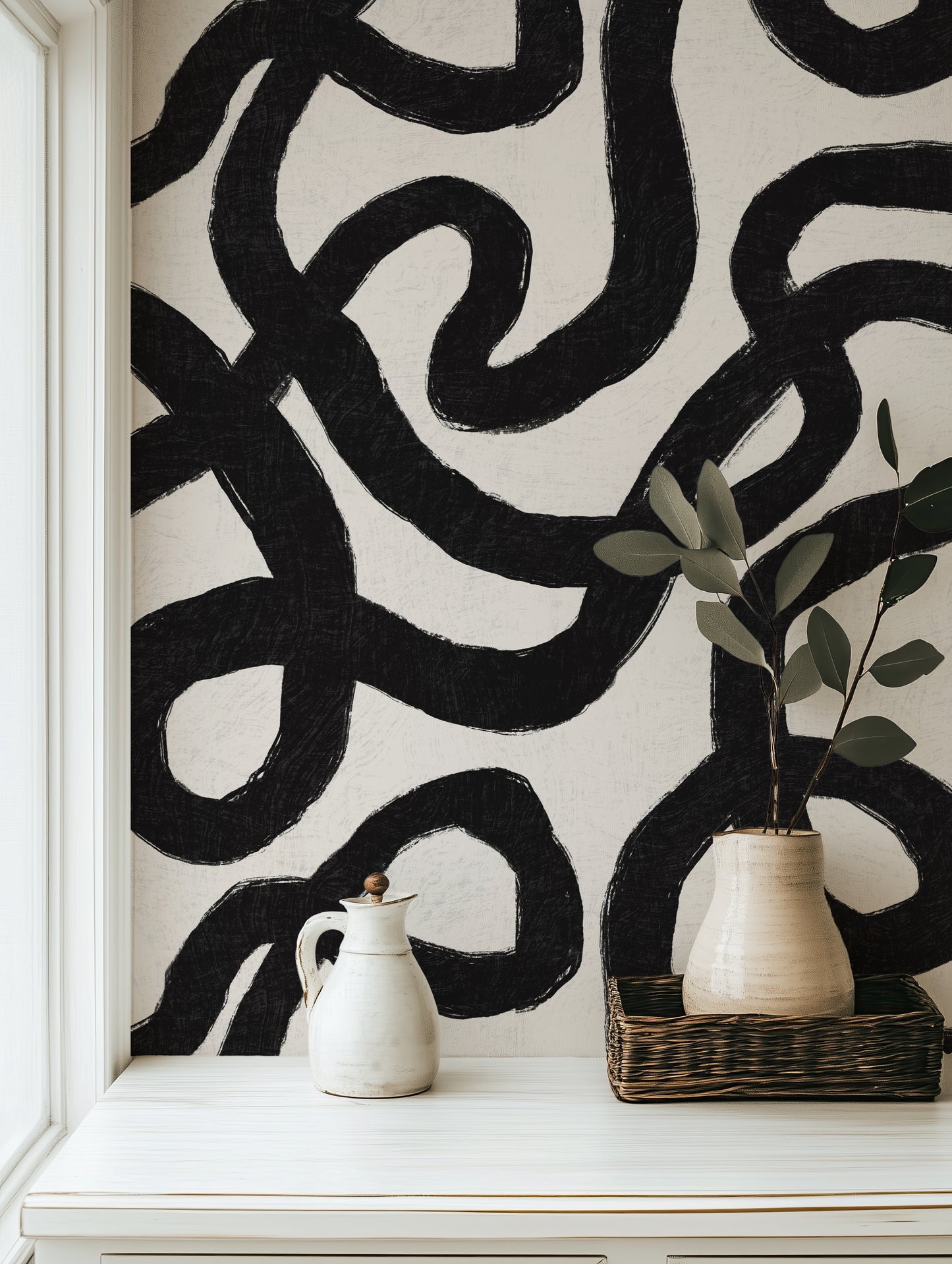 Abstract Loops Wallpaper