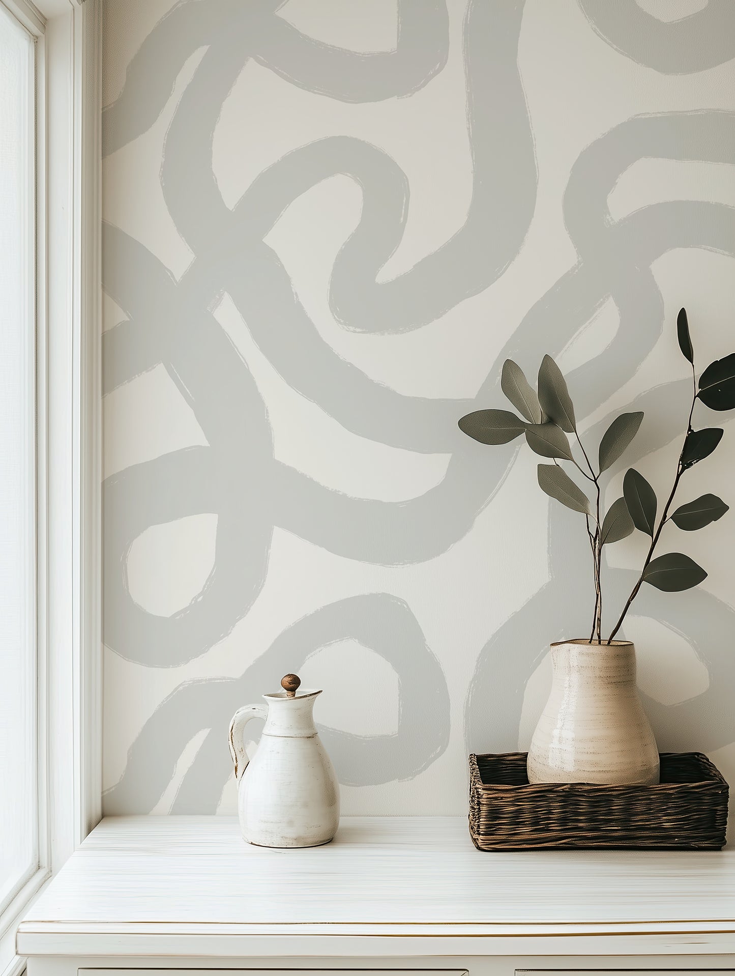 Abstract Loops Wallpaper