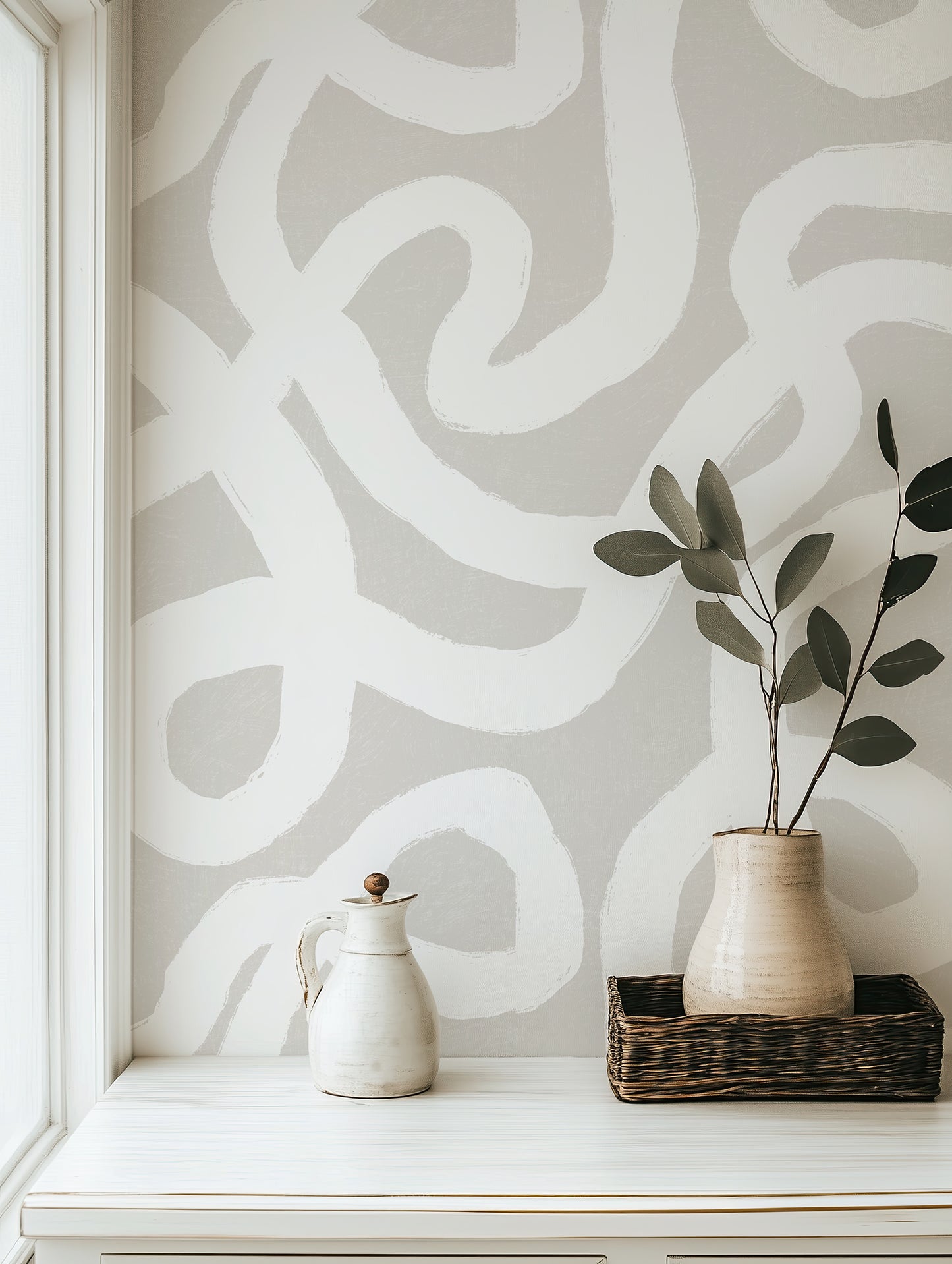 Abstract Loops Wallpaper