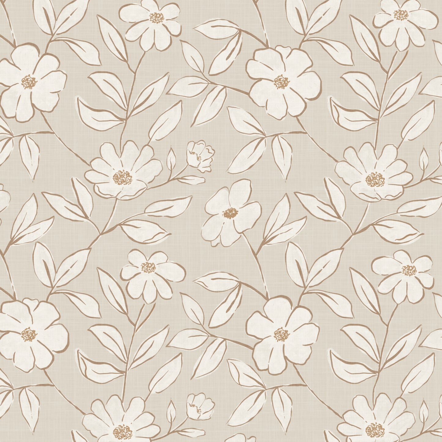 Cottagecore Neutral Wallpaper