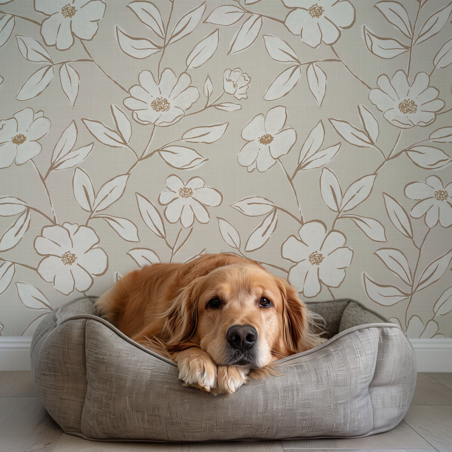 Cottagecore Neutral Wallpaper