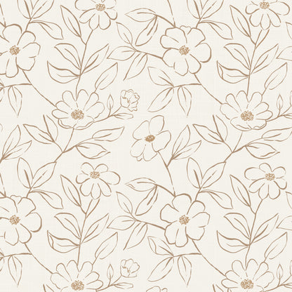 Cottagecore Outline Wallpaper