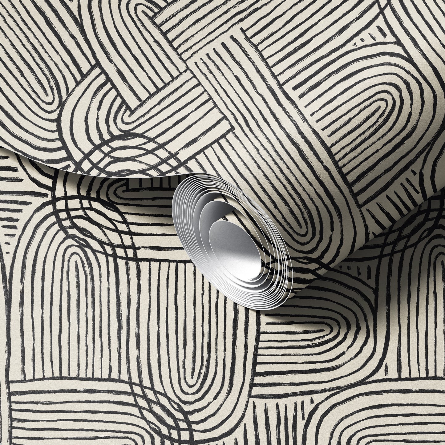 Abstract Zen Lines Wallpaper
