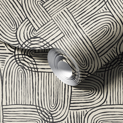 Abstract Zen Lines Wallpaper